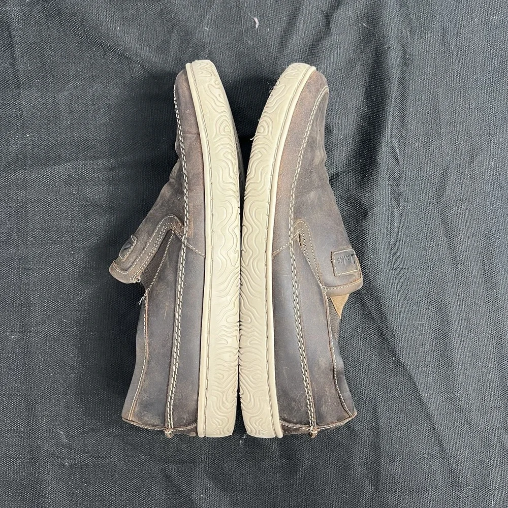 Clarks Extreme Comfort Mens 8.5 Brown Leather Gorpcore‎ Dadcore Minimalist